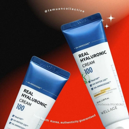 WELLAGE Real Hyaluronic 100 Cream 50mL