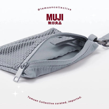 MUJI Polyester Card Holder with Strap