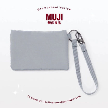 MUJI Polyester Card Holder with Strap