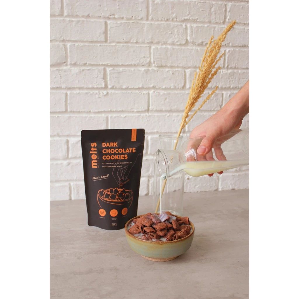 Melts Dark Chocolate Cookies 120 gram Healthy Snacks  Vegan Friendly