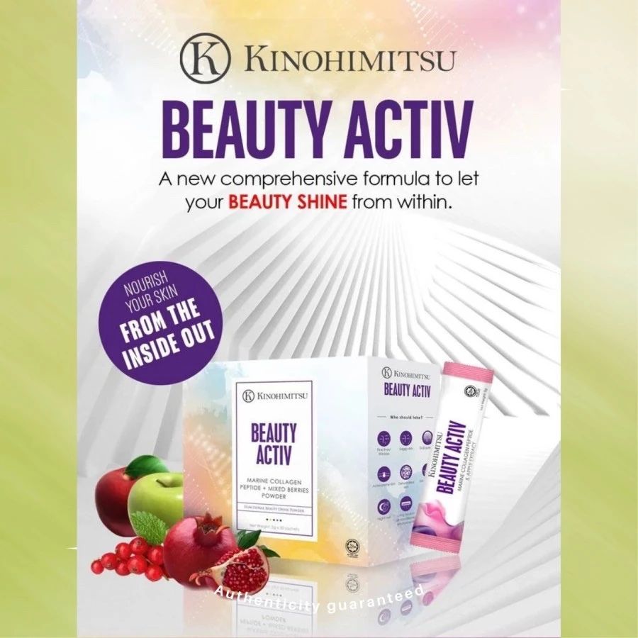 Kinohimitsu Beauty Activ Inner Beauty Supplement Sachet 5g