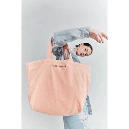 Gentle Woman Corduroy Pink Tote