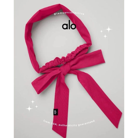 Alo Yoga Fresh Mesh Tie Headband