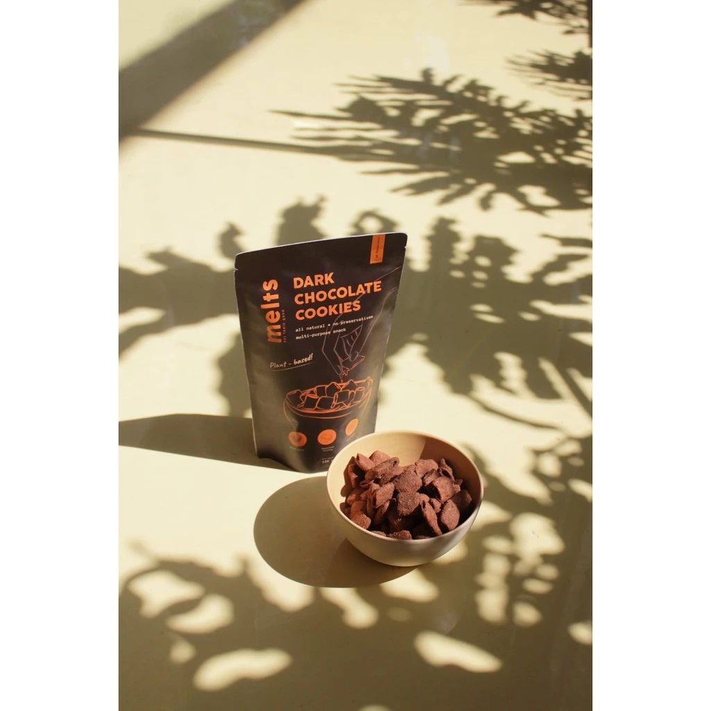 Melts Dark Chocolate Cookies 120 gram Healthy Snacks  Vegan Friendly