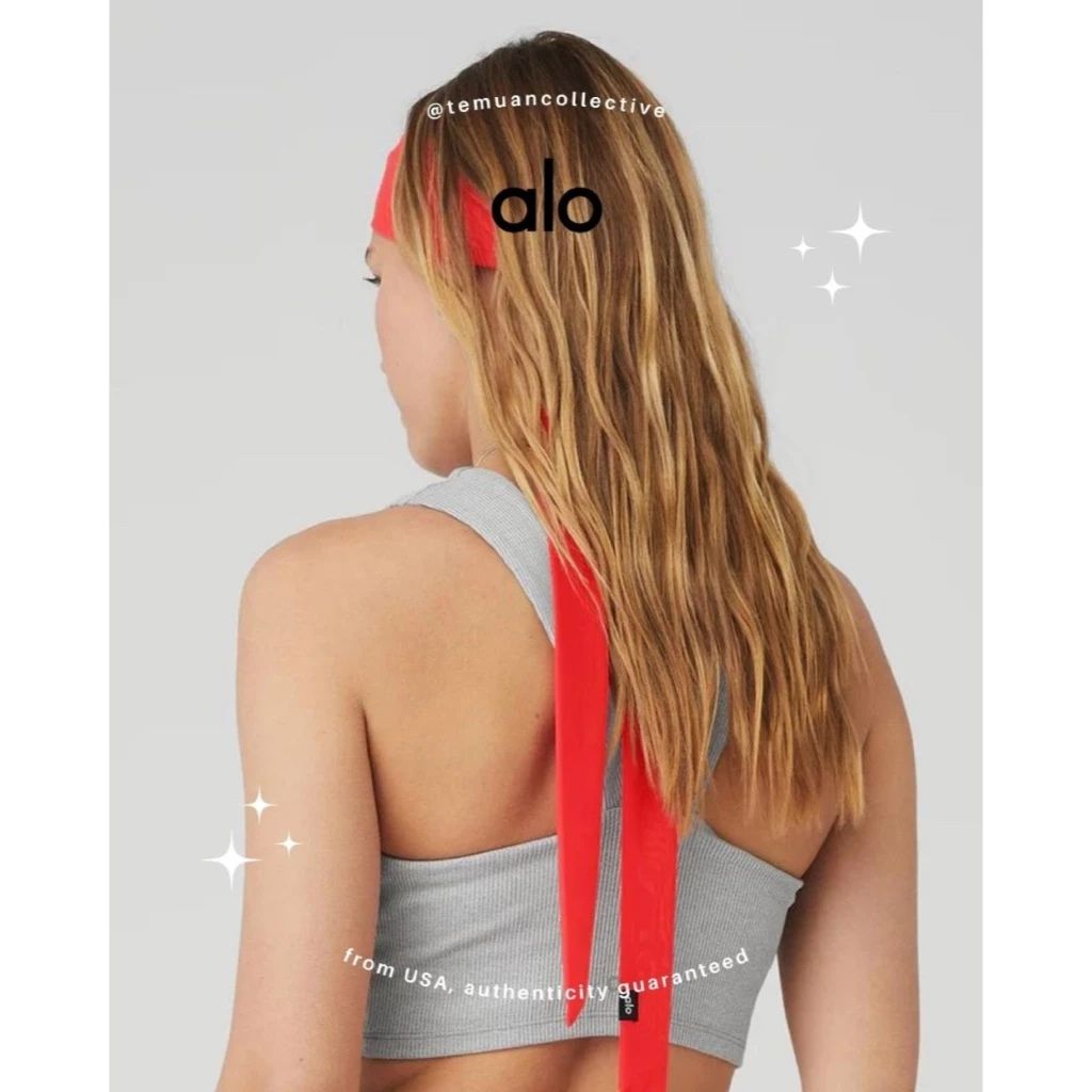 Alo Yoga Fresh Mesh Tie Headband