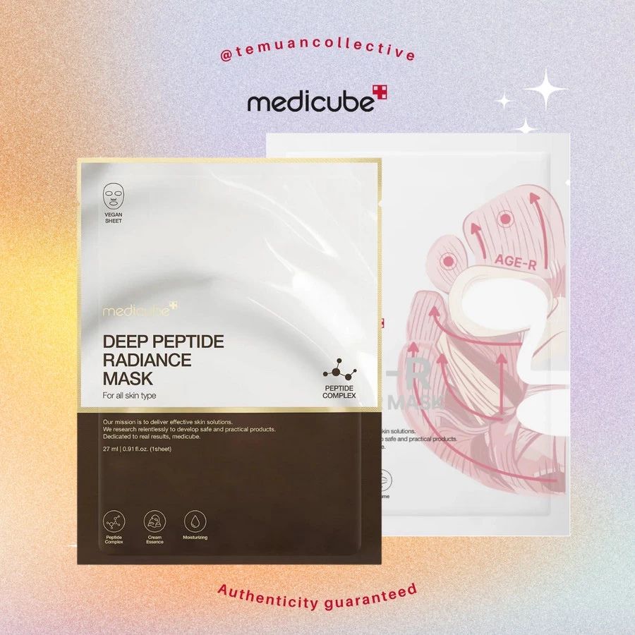 MEDICUBE Deep Peptide Radiance facial mask