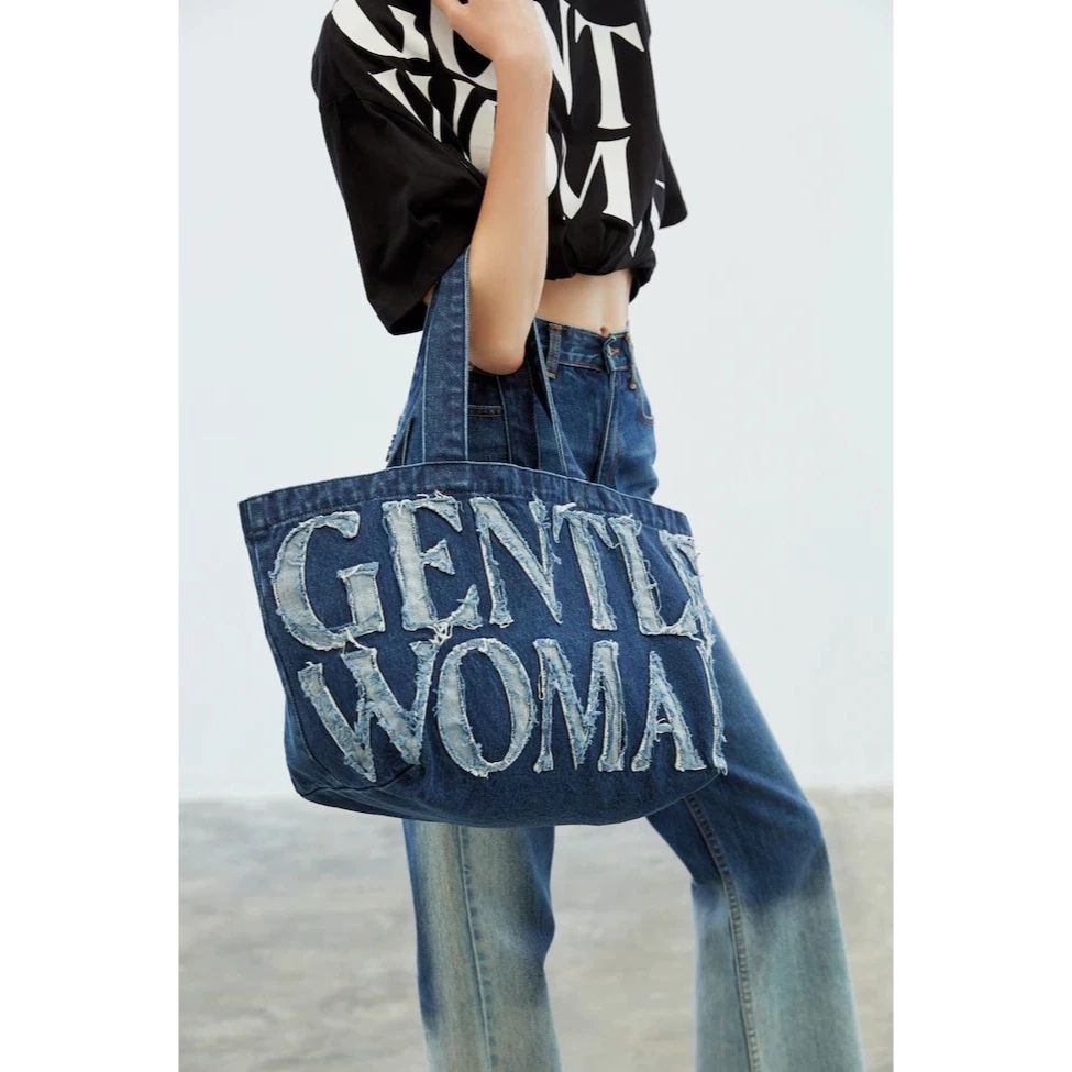 GENTLEWOMAN Denim Tote Bag