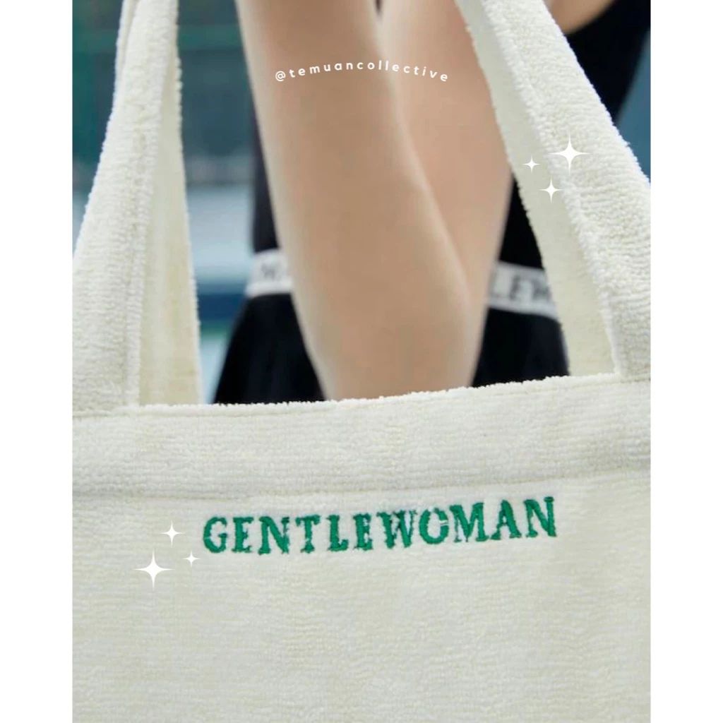 GENTLEWOMAN Claim Your Horner Terry Tote Bag