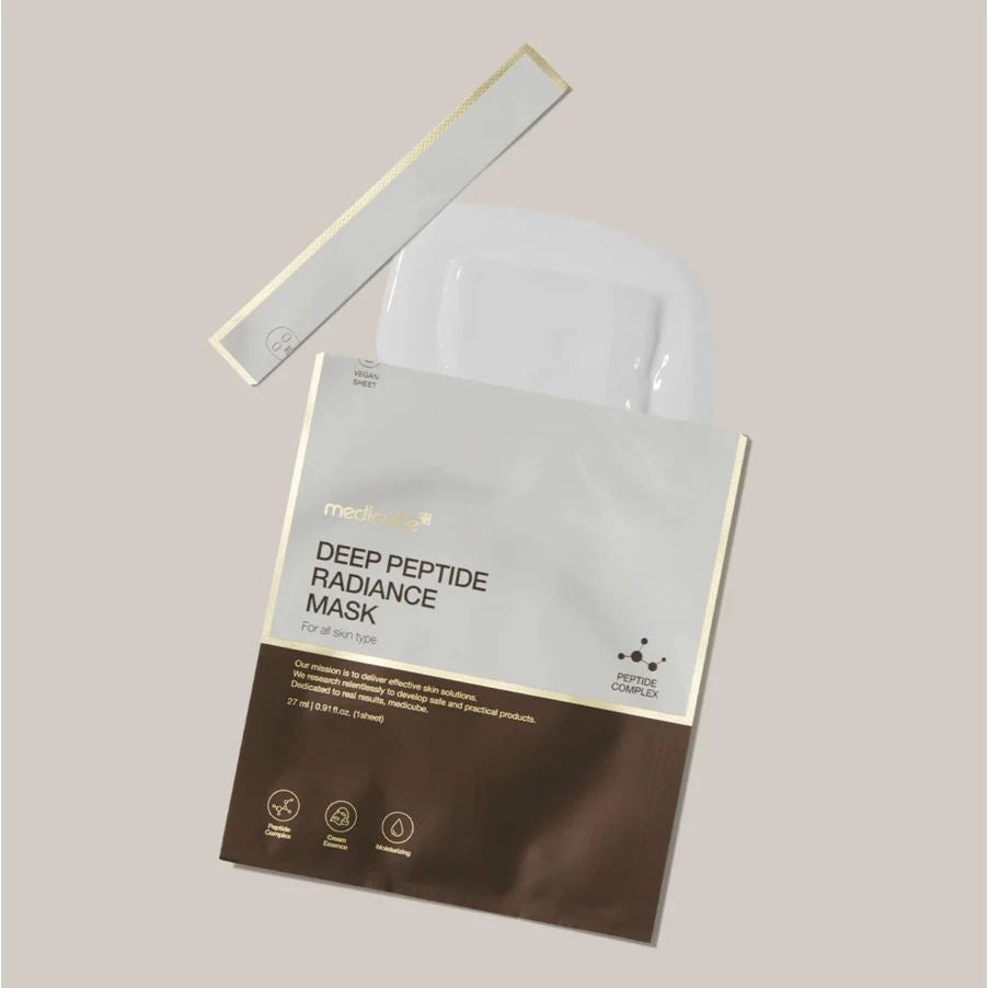 MEDICUBE Deep Peptide Radiance facial mask