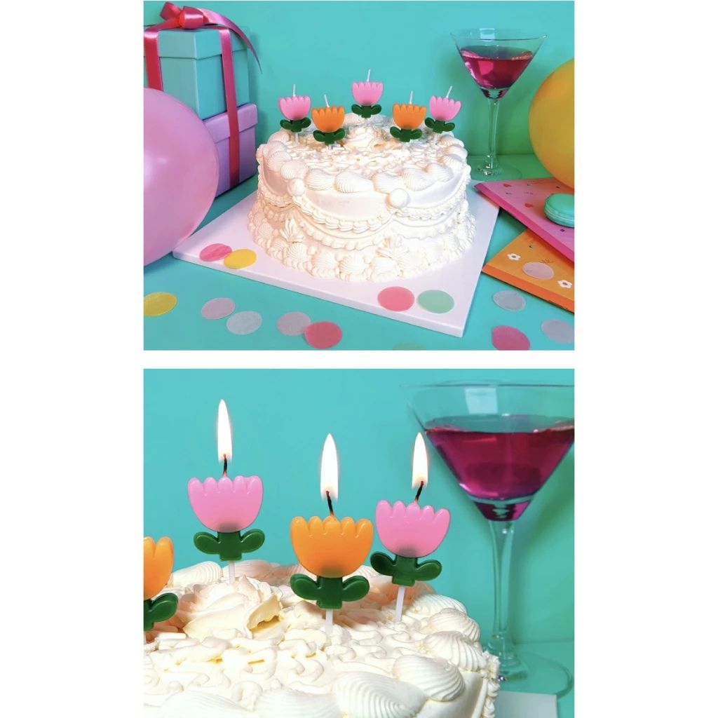 Wiggle Wiggle Cute Korean Candle Set