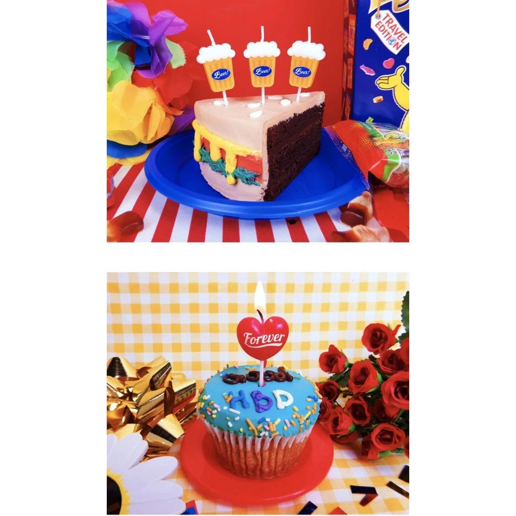 Wiggle Wiggle Cute Korean Candle Set