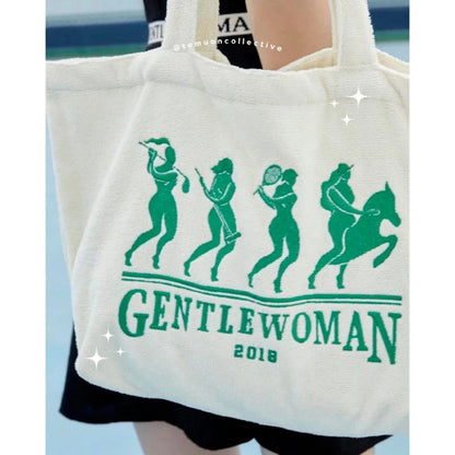 GENTLEWOMAN Claim Your Horner Terry Tote Bag
