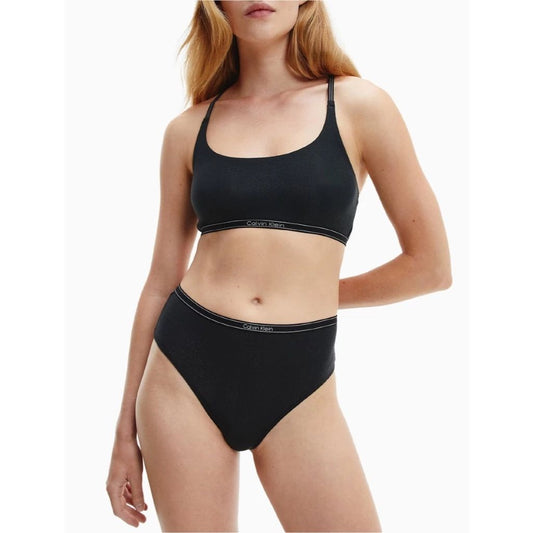 Calvin Klein Pure Ribbed High Waist Bikini