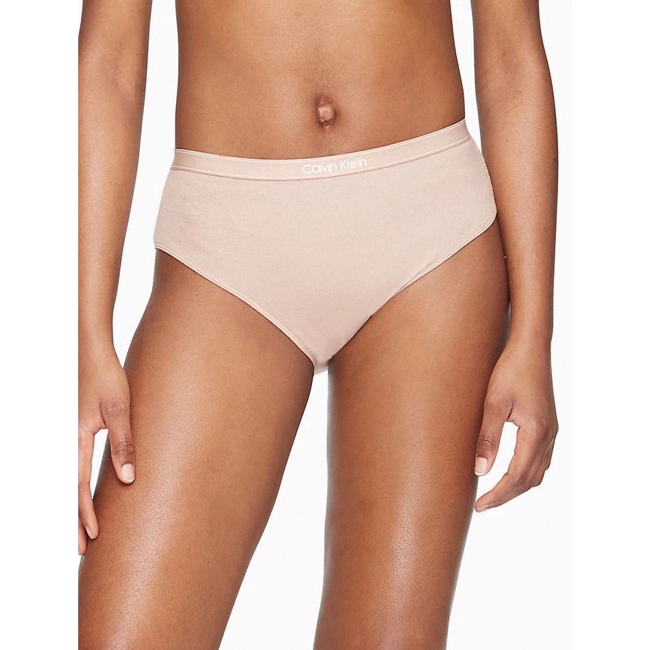 Calvin Klein Pure Ribbed High Waist Bikini