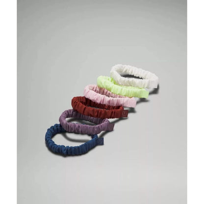 LULULEMON Skinny Scrunchies 6 Pack