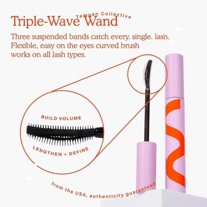 Tower 28 Beauty MakeWaves Lengthening + Volumizing Mascara
