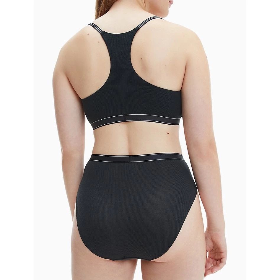 Calvin Klein Pure Ribbed High Waist Bikini