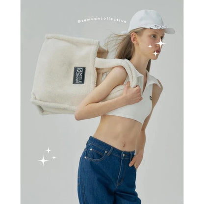 GENTLEWOMAN Overwinter Fluffy Tote Bag