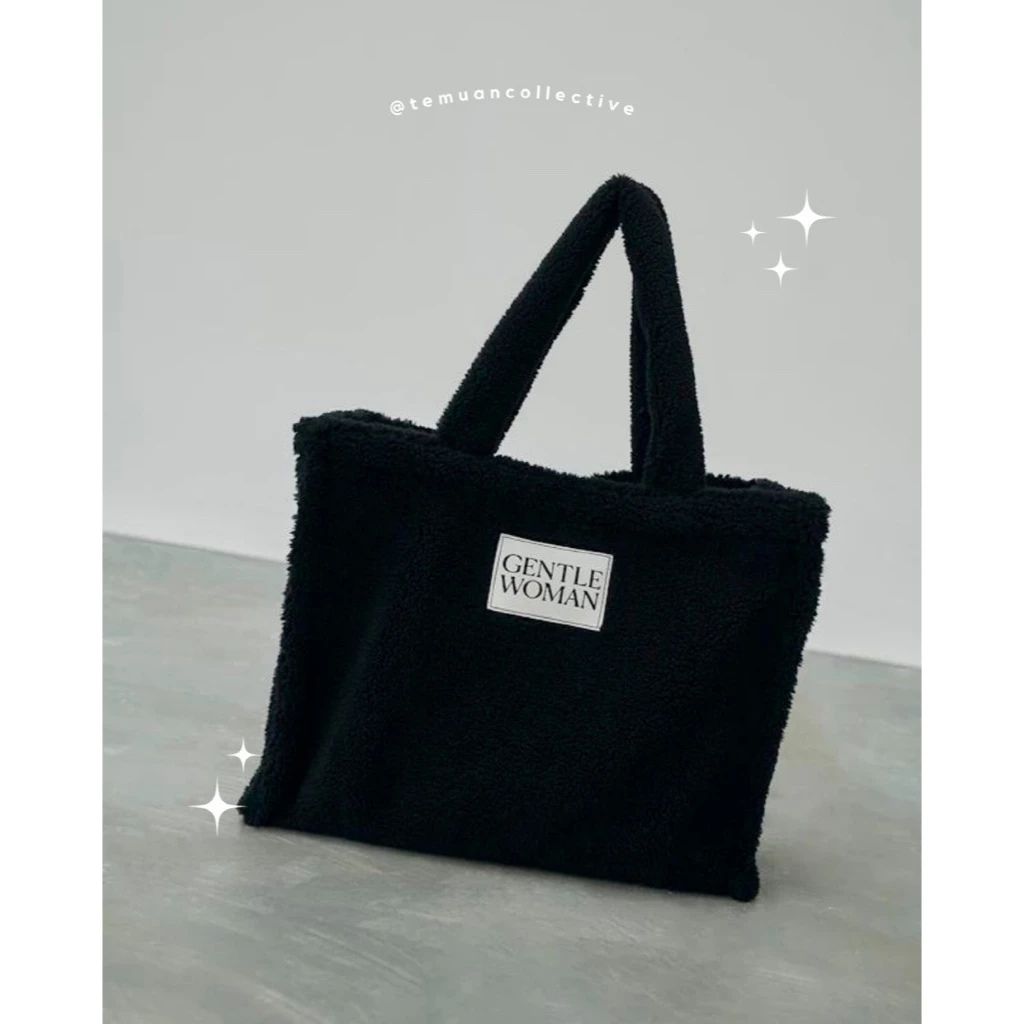 GENTLEWOMAN Overwinter Fluffy Tote Bag