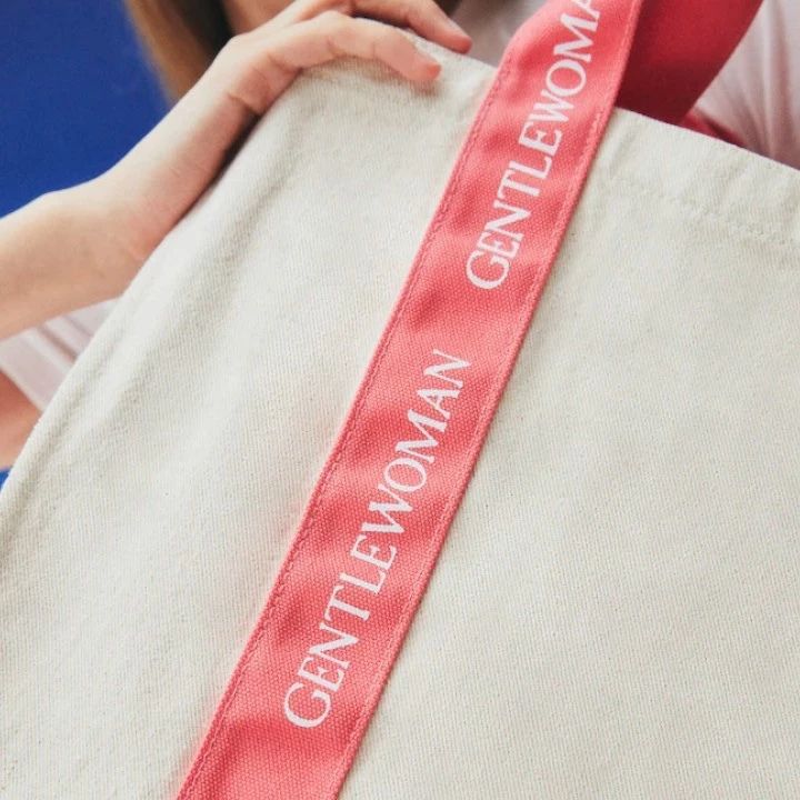 GENTLEWOMAN Logo Strap Shopping Tote