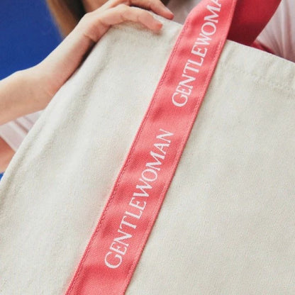 GENTLEWOMAN Logo Strap Shopping Tote