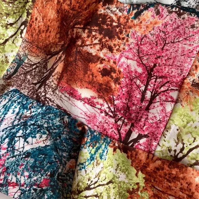 Season Peplum Printed Tank Top eurica clothing