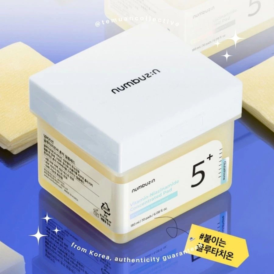 numbuzin No 5 + Vitamin Niacinamide Concentrated Pad