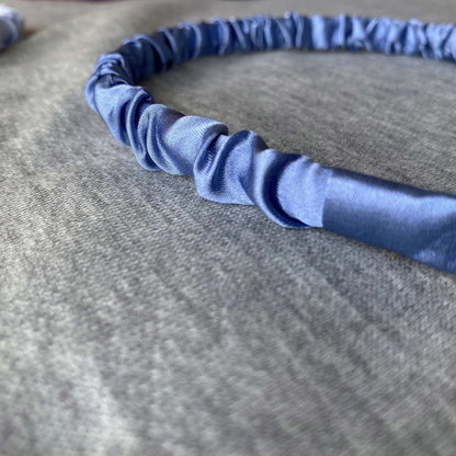 Satin Scrunch Headband Bridesmaid Hair Accessories