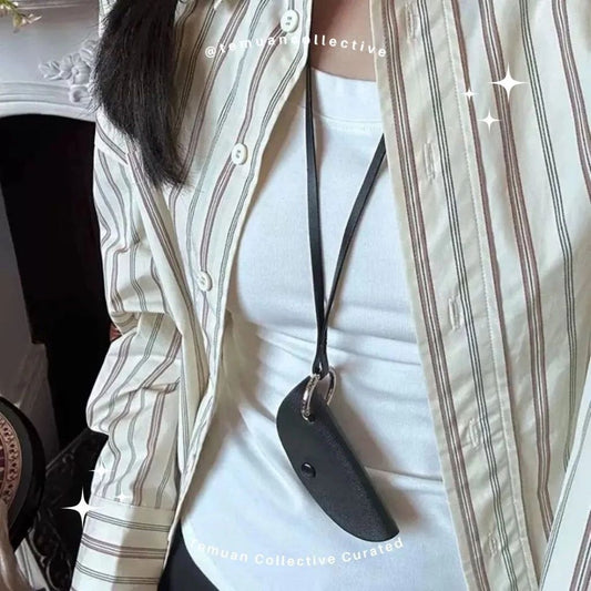 Temuan Collective Minimalist Sunglasses Chain