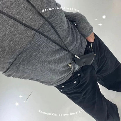 Temuan Collective Minimalist Sunglasses Chain