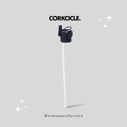 CORKCICLE Ceramic Coated Straw Set