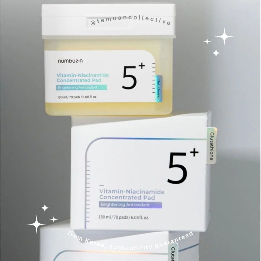 numbuzin No 5 + Vitamin Niacinamide Concentrated Pad