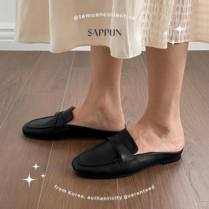 SAPPUN Adelie Round Loafer Shoes