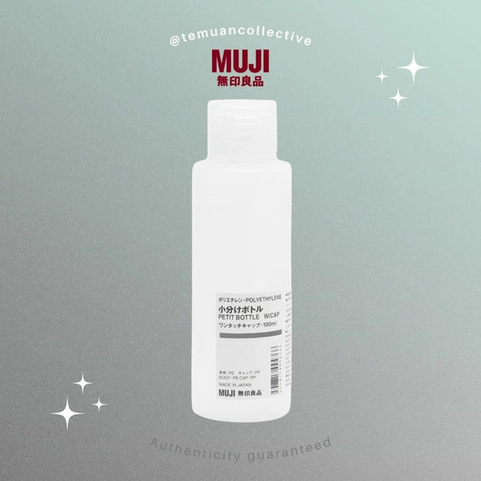 MUJI Polyethylene Clear Bottle With Cap