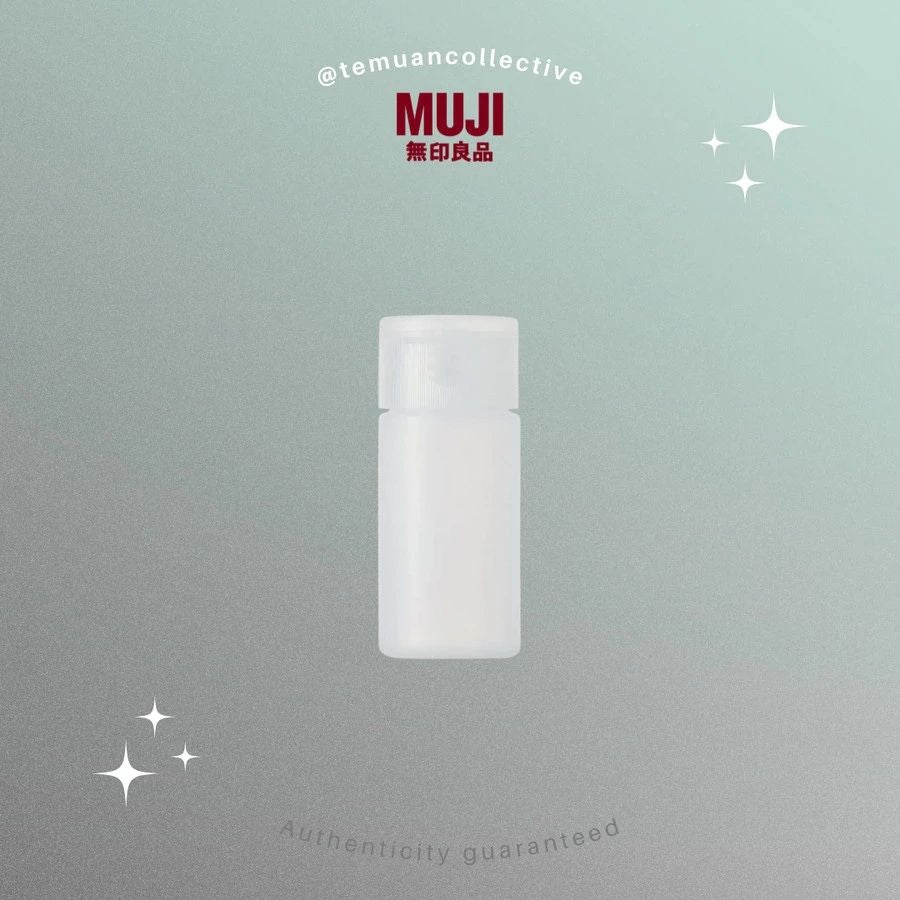 MUJI Polyethylene Clear Bottle With Cap