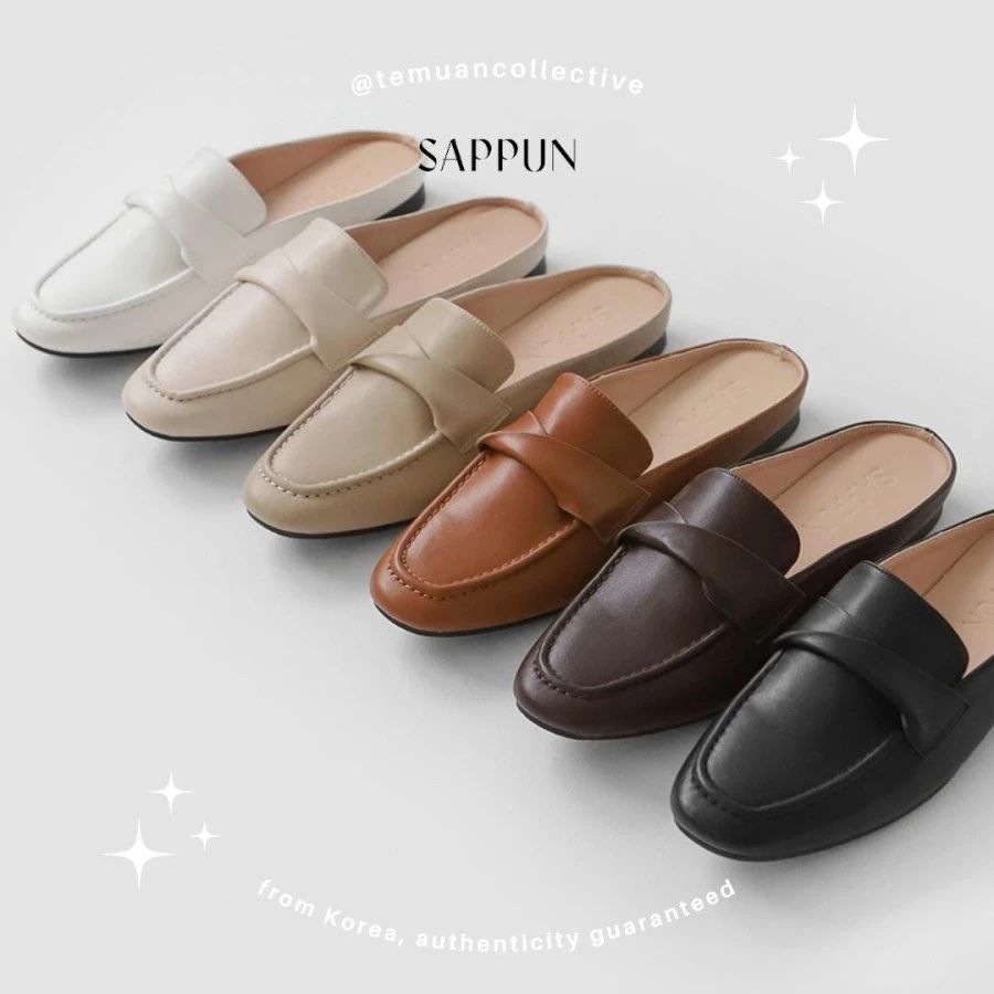SAPPUN Adelie Round Loafer Shoes