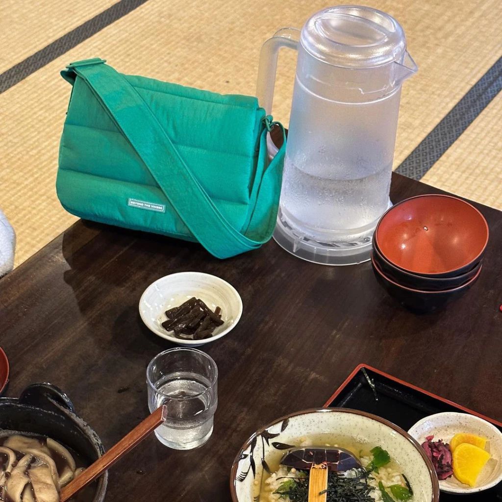 Beyond the Vines Poofy Bag