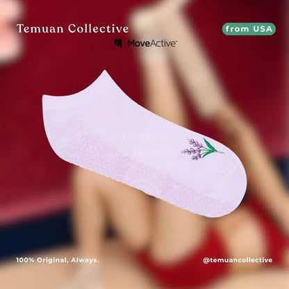 MoveActive Classic Low Rise Grip Pilates Socks