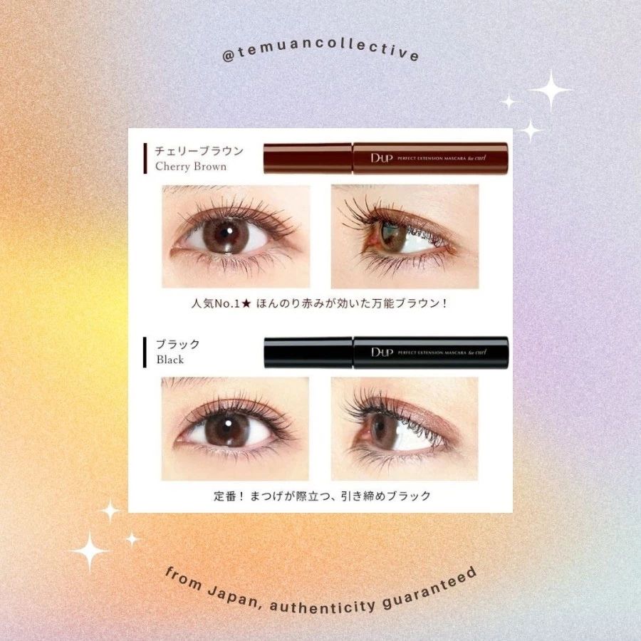 D-Up Perfect Eyelash Extension Mascara For Curl