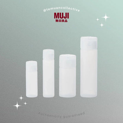MUJI Polyethylene Clear Bottle With Cap