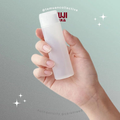 MUJI Polyethylene Clear Bottle With Cap