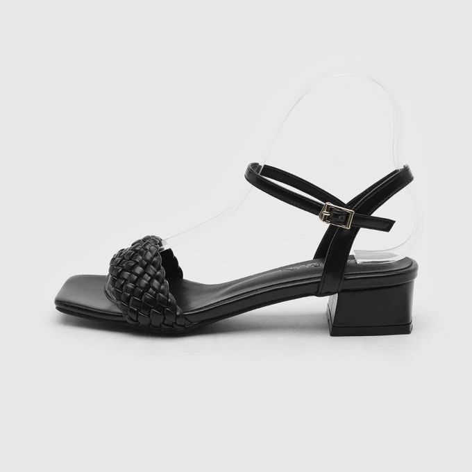 SAPPUN Korea Loive Twisted Strap Sandals (3cm)