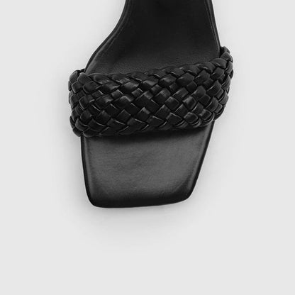 SAPPUN Korea Loive Twisted Strap Sandals (3cm)
