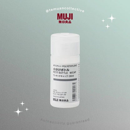 MUJI Polyethylene Clear Bottle With Cap