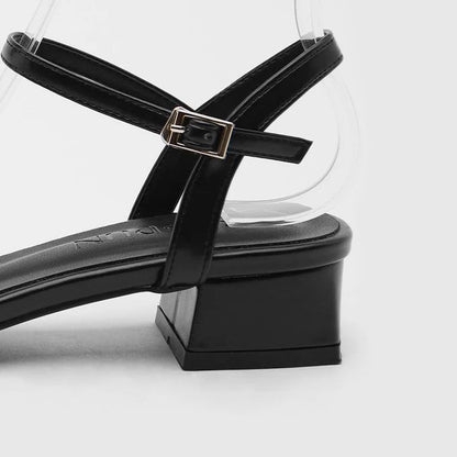 SAPPUN Korea Loive Twisted Strap Sandals (3cm)