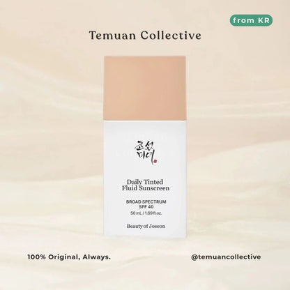 Beauty of Joseon Daily Tinted Fluid Sunscreen