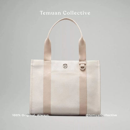 Lululemon Two-Tone Canvas Mini Tote Bag 4.5L & 10L