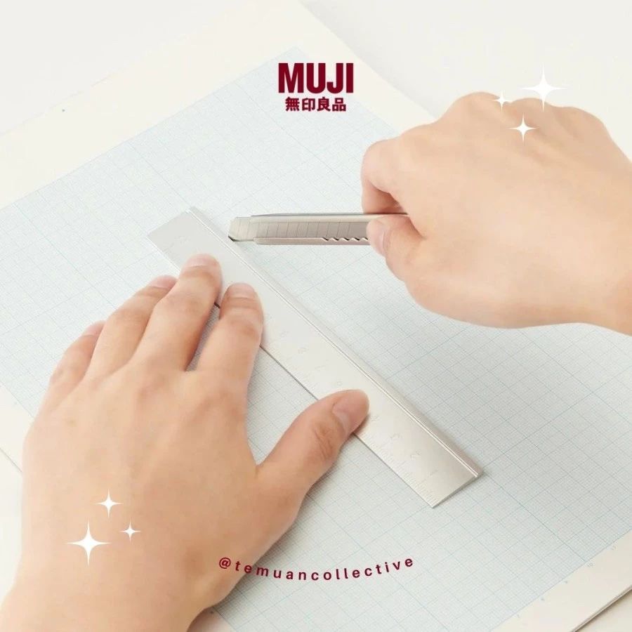 MUJI Aluminium Ruler