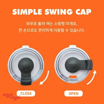 Wiggle Wiggle X LocknLock Swing Tumbler Insulated Bottle