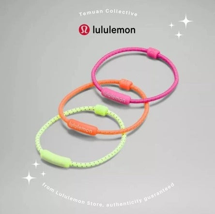 LULULEMON Silicone Hair Ties 3 Pack